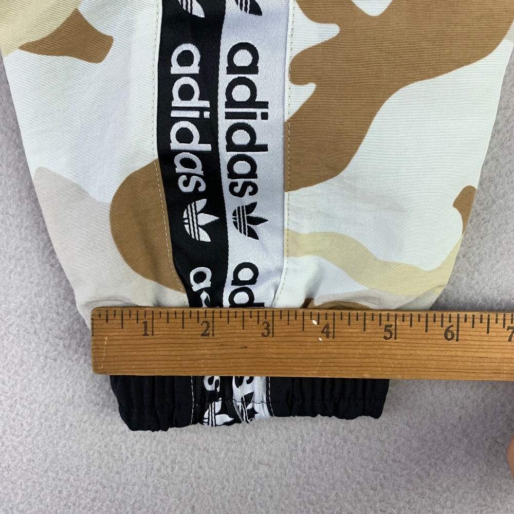 Adidas Originals Camo Track Pants Women S Tan Desert Camouflage Logo Streetwear - Picture 11 of 12